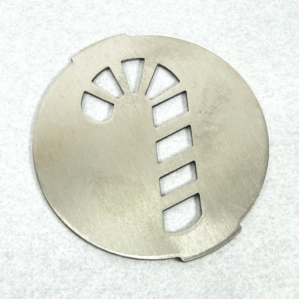 Wilton Christmas Cookie Press Discs 6pc Stainless‎ Plates Holiday NO DISPENSER